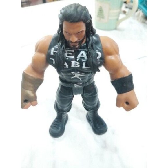 2021 Roman Reigns Bend And Bash Action Figure Tribal Chief - Picture 3 of 7